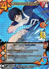 Roundhouse Exhaust (XR) - UniVersus: My Hero Academia: Heroes Clash - UniVersus card