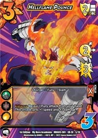 Hellflame Pounce (XR) - UniVersus: My Hero Academia: Heroes Clash - UniVersus card