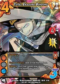 Total Erasure Binding (XR) - UniVersus: My Hero Academia: Heroes Clash - UniVersus card
