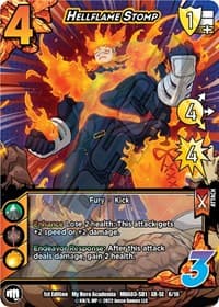 Hellflame Stomp (XR) - UniVersus: My Hero Academia: Heroes Clash - UniVersus card
