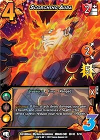 Scorching Aura (XR) - UniVersus: My Hero Academia: Heroes Clash - UniVersus card