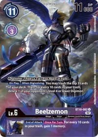 Beelzemon (Alternate Art) - Xros Encounter - Digimon Card Game card