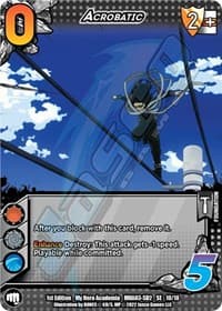 Acrobatic - UniVersus: My Hero Academia: Heroes Clash - UniVersus card