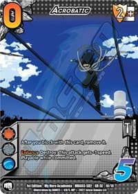 Acrobatic (XR) - UniVersus: My Hero Academia: Heroes Clash - UniVersus card