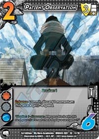 Patient Observation - UniVersus: My Hero Academia: Heroes Clash - UniVersus card