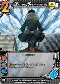 Patient Observation (XR) - UniVersus: My Hero Academia: Heroes Clash - UniVersus card