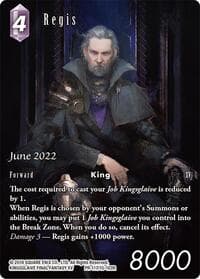 Regis (Full Art) (June 2022) - FF: Promo Cards - Final Fantasy TCG card