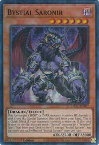 Bystial Saronir - Darkwing Blast - YuGiOh card