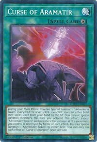 Curse of Aramatir - Darkwing Blast - YuGiOh card