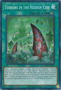 Terrors in the Hidden City - Darkwing Blast - YuGiOh card