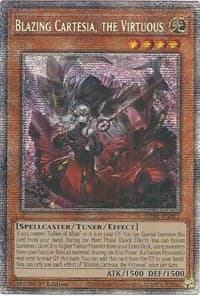 Blazing Cartesia, the Virtuous (Starlight Rare) - Darkwing Blast - YuGiOh card
