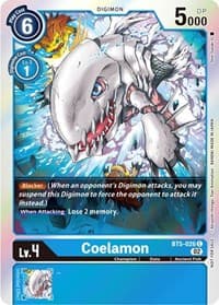 Coelamon (Official Tournament Pack Vol. 7) - Battle of Omni - Digimon Card Game card