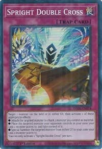 Spright Double Cross - Darkwing Blast - YuGiOh card