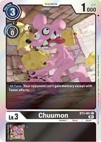 Chuumon (Official Tournament Pack Vol. 7) - Release Special Booster 1.0 - Digimon Card Game card