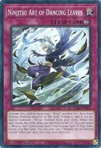 Ninjitsu Art of Dancing Leaves - Darkwing Blast - YuGiOh card