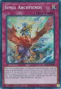 Simul Archfiends - Darkwing Blast - YuGiOh card