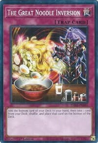The Great Noodle Inversion - Darkwing Blast - YuGiOh card