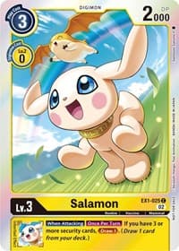 Salamon (Official Tournament Pack Vol. 7) - Classic Collection - Digimon Card Game card
