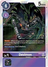 Devimon (Official Tournament Pack Vol. 7) - Starter Deck 06: Venomous Violet - Digimon Card Game card
