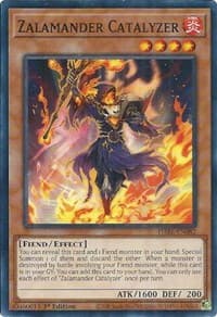 Zalamander Catalyzer - Darkwing Blast - YuGiOh card