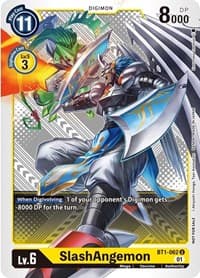 SlashAngemon (Winner Pack Xros Encounter) - Release Special Booster 1.0 - Digimon Card Game card