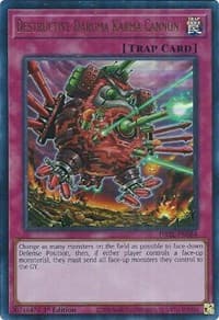Destructive Daruma Karma Cannon - Darkwing Blast - YuGiOh card