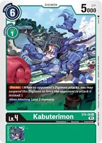 Kabuterimon (Winner Pack Xros Encounter) - Starter Deck 04: Giga Green - Digimon Card Game card