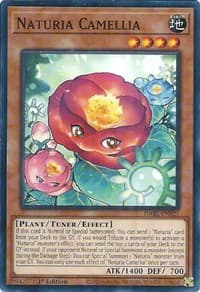 Naturia Camellia - Darkwing Blast - YuGiOh card