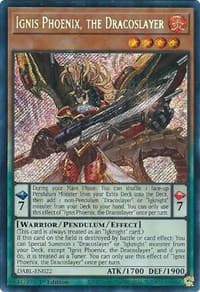 Ignis Phoenix, the Dracoslayer - Darkwing Blast - YuGiOh card