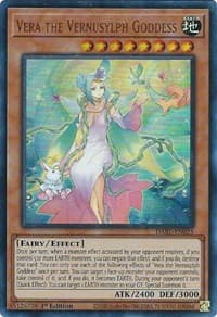 Vera the Vernusylph Goddess - Darkwing Blast - YuGiOh card