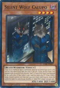 Silent Wolf Calupo - Darkwing Blast - YuGiOh card