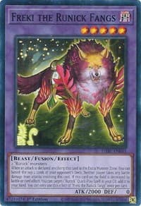 Freki the Runick Fangs - Darkwing Blast - YuGiOh card