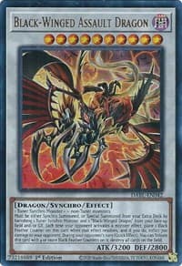 Black-Winged Assault Dragon - Darkwing Blast - YuGiOh card