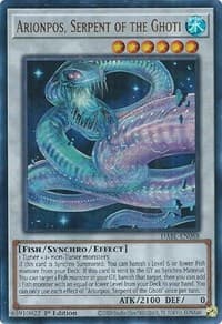 Arionpos, Serpent of the Ghoti - Darkwing Blast - YuGiOh card