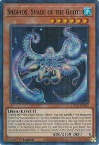 Snopios, Shade of the Ghoti - Darkwing Blast - YuGiOh card