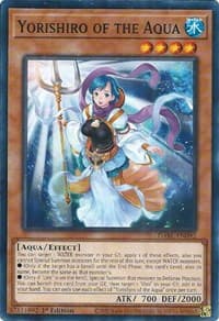 Yorishiro of the Aqua - Darkwing Blast - YuGiOh card