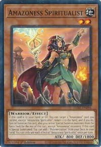 Amazoness Spiritualist - Darkwing Blast - YuGiOh card