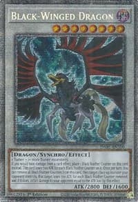 Black-Winged Dragon (Starlight Rare) - Darkwing Blast - YuGiOh card