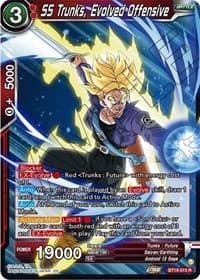 SS Trunks, Evolved Offensive - Fighter's Ambition - Dragon Ball Super: Masters card