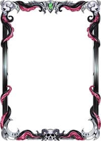 Small Cosmic Horror Eve Border Oversleeves (70-Pack) - ManaMoon Card Sleeves - Card Sleeves card