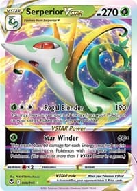 Serperior VSTAR - SWSH12: Silver Tempest - Pokemon card