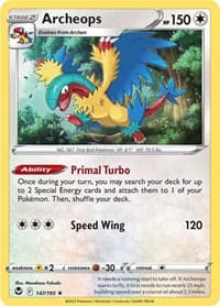 Archeops - SWSH12: Silver Tempest - Pokemon card