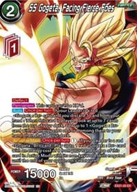 SS Gogeta, Facing Fierce Foes - 5th Anniversary Set - Dragon Ball Super: Masters card