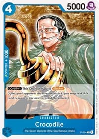 Crocodile (Promotion Pack 2022) - One Piece Promotion Cards - One Piece Card Game card