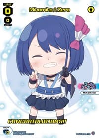 Mikomiko Zero (October 2022) (Winner) - Promo Cards - WIXOSS card