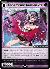 Anna Mirage, Doomed Evil (October 2022) - Promo Cards - WIXOSS card