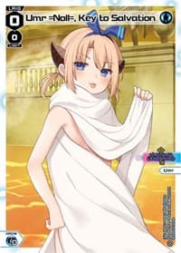 Umr =Noll=, Key to Salvation (Onsen) - Promo Cards - WIXOSS card