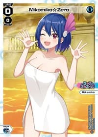 Mikomiko Zero (Onsen) - Promo Cards - WIXOSS card