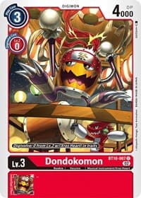 Dondokomon - Xros Encounter - Digimon Card Game card