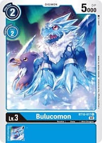 Bulucomon - Xros Encounter - Digimon Card Game card